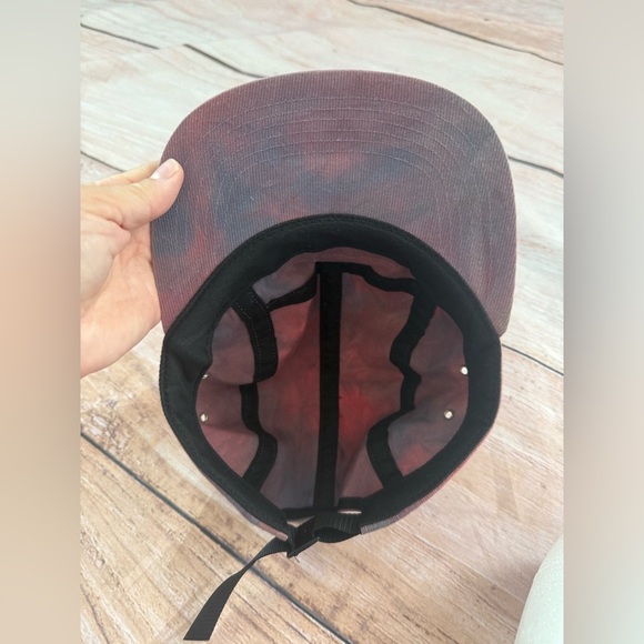 SS16 Supreme Marbled camp cap Red hat box logo - Picture 3 of 4